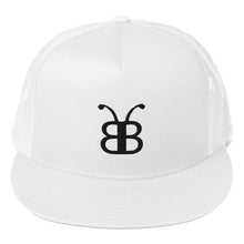 Cargar imagen en el visor de la galería, Berlioza Boyz 5 Panel Trucker Cap - Berlioza BoyzBerlioza BoyzBerlioza BoyzWhiteBerlioza Boyz 5 Panel Trucker Cap