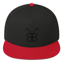 Cargar imagen en el visor de la galería, Berlioza Boyz Flat Bill Cap - Berlioza BoyzBerlioza BoyzBerlioza BoyzBlack/ RedBerlioza Boyz Flat Bill Cap