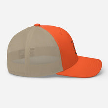 Cargar imagen en el visor de la galería, Berlioza Boyz Trucker Cap - Berlioza BoyzBerlioza BoyzBerlioza BoyzRustic Orange/ KhakiBerlioza Boyz Trucker Cap