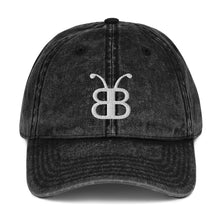 Load image into Gallery viewer, Berlioza Boyz Vintage Cotton Twill Cap - Berlioza BoyzBerlioza BoyzBerlioza BoyzBlackBerlioza Boyz Vintage Cotton Twill Cap