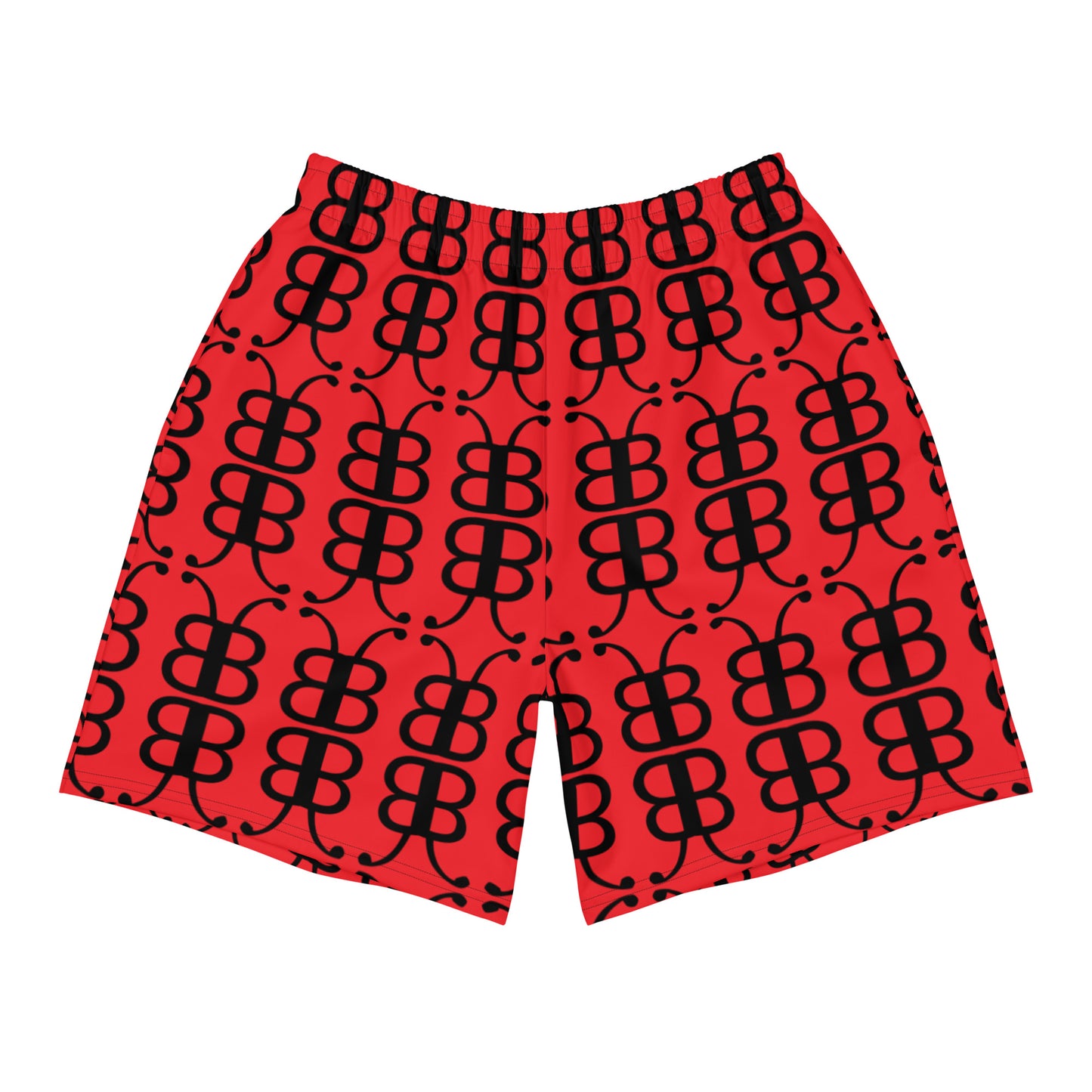 BerliozaBoyz D1 Red Athlete-Approved Elite Performance Long Shorts