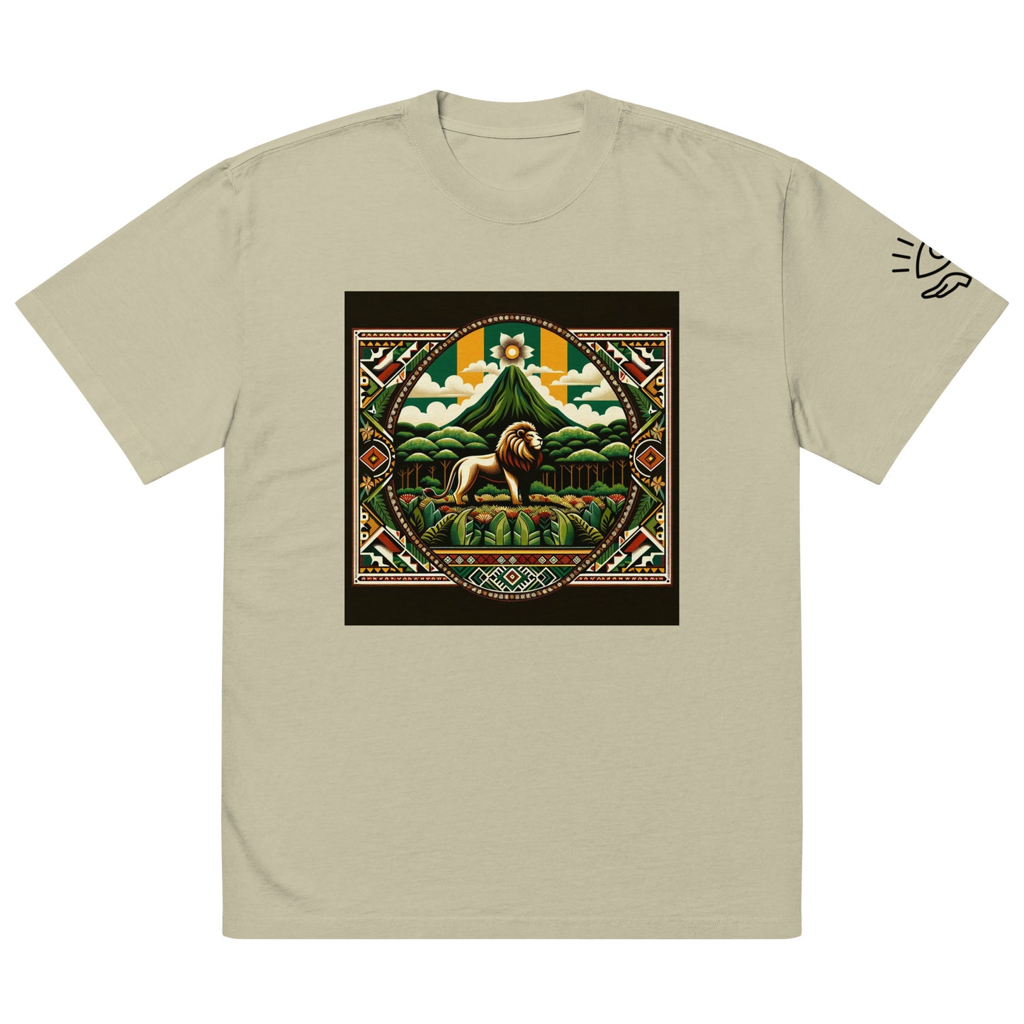 Heritage Oversized faded t-shirt
