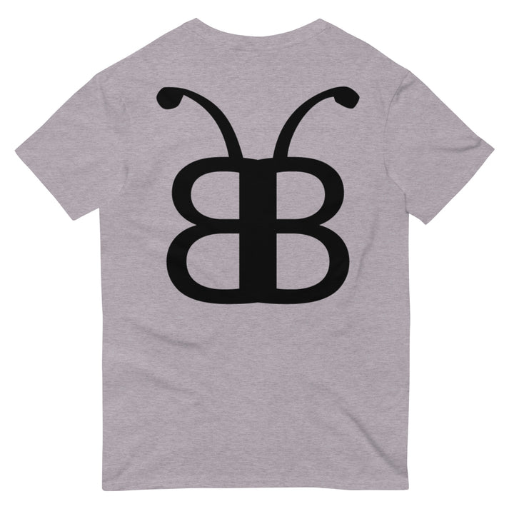 BerliozaBoyz Street Supreme Lightweight Ring-Spun Cotton Tee — Heather Grey — Back