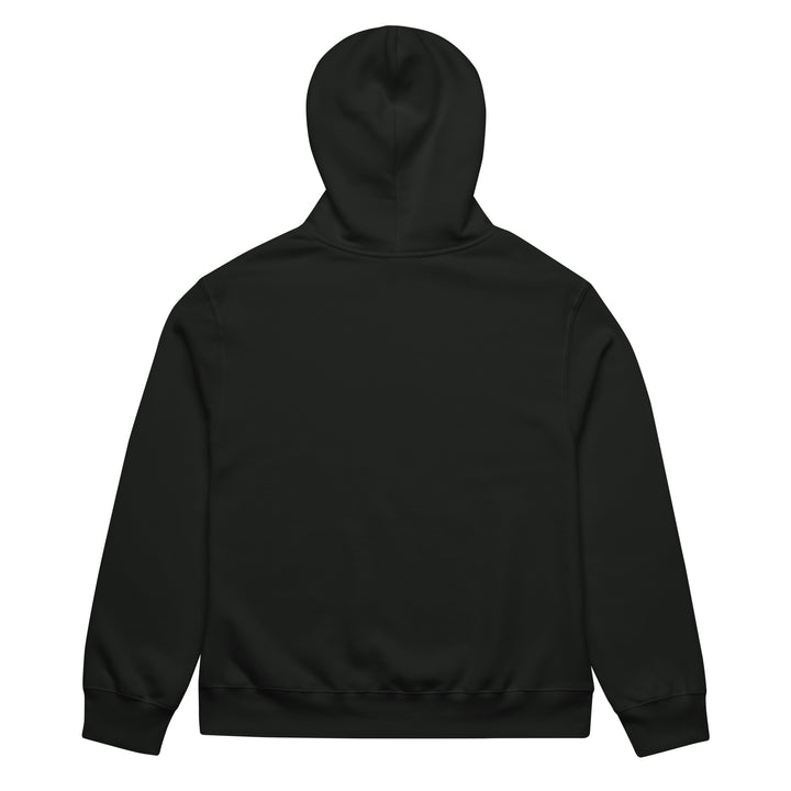 BerliozaBoyz Coastal Script Heavyweight Hoodie — Vintage Black — Back