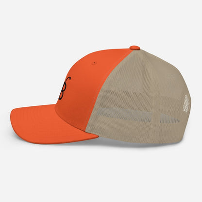 Berlioza Boyz Trucker Cap - Berlioza BoyzBerlioza BoyzBerlioza BoyzRustic Orange/ KhakiBerlioza Boyz Trucker Cap